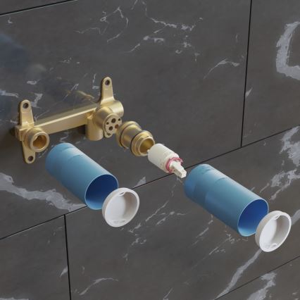 Ideal Standard A1313NU - Element montażowy do baterii umywalkowej podtynkowej, niebieski