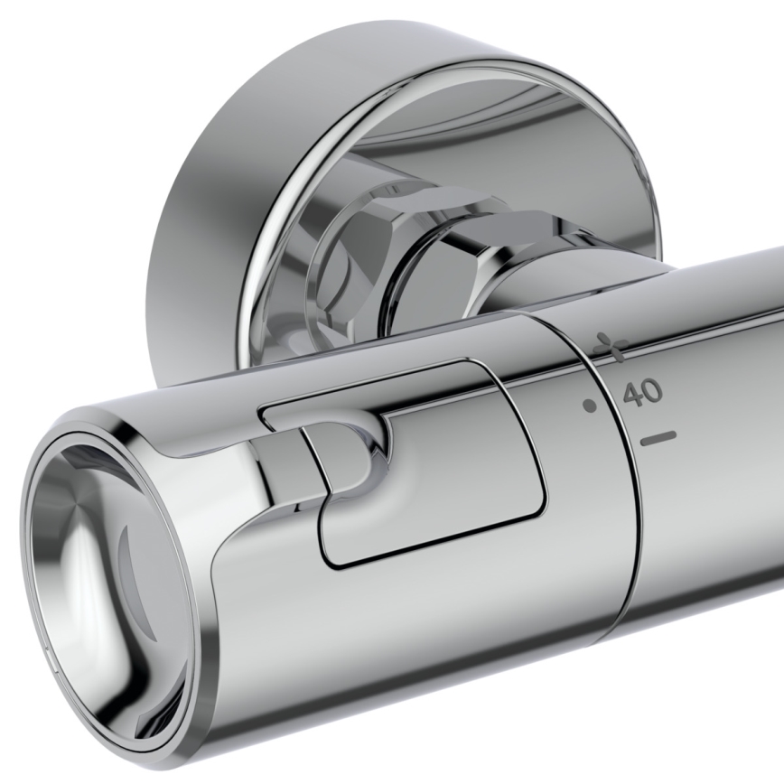 Ideal Standard A7565AA - Zestaw prysznicowy z baterią termostatyczną CERATHERM T50 błyszczący chrom