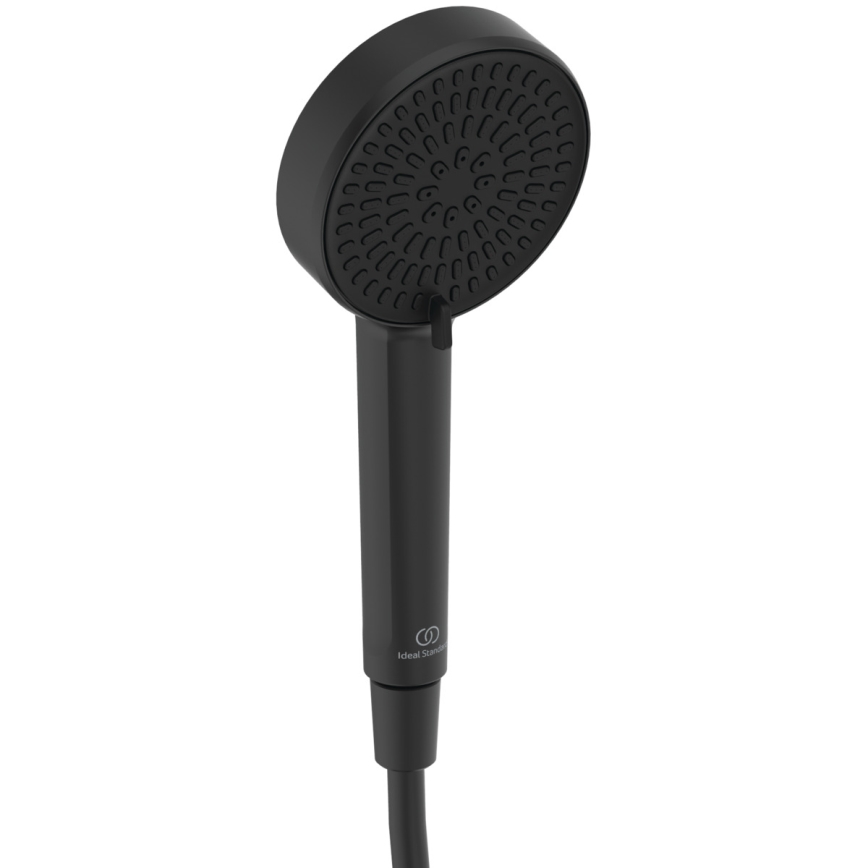 Ideal Standard BD583XG - Zestaw prysznicowy z baterią CERATHERM ALU+, czarny mat