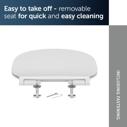 Ideal Standard E036601 - deska sedesowa SoftClose CONNECT AIR, biała
