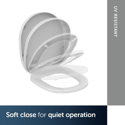 Ideal Standard E712701 - Deska sedesowa SoftClose CONNECT biała
