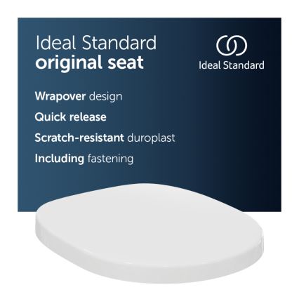 Ideal Standard E712801 - Deska sedesowa CONNECT biała