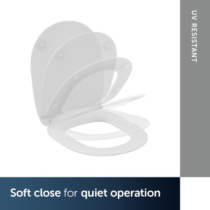 Ideal Standard E772401 - Deska sedesowa SoftClose CONNECT biała