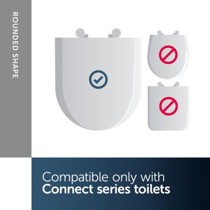 Ideal Standard E772401 - Deska sedesowa SoftClose CONNECT biała