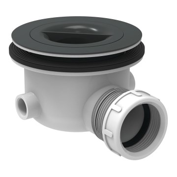 Ideal Standard K936367 - Syfon do brodzika 9 cm czarny/biały