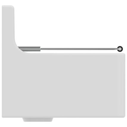 Ideal Standard S593901 - Wiszący zlew gospodarczy z kratką DOURO 45,5x38 cm ceramika/biała