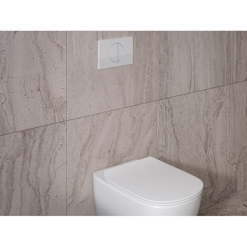 Ideal Standard T007901 - WC wiszące TESI ceramika/biały