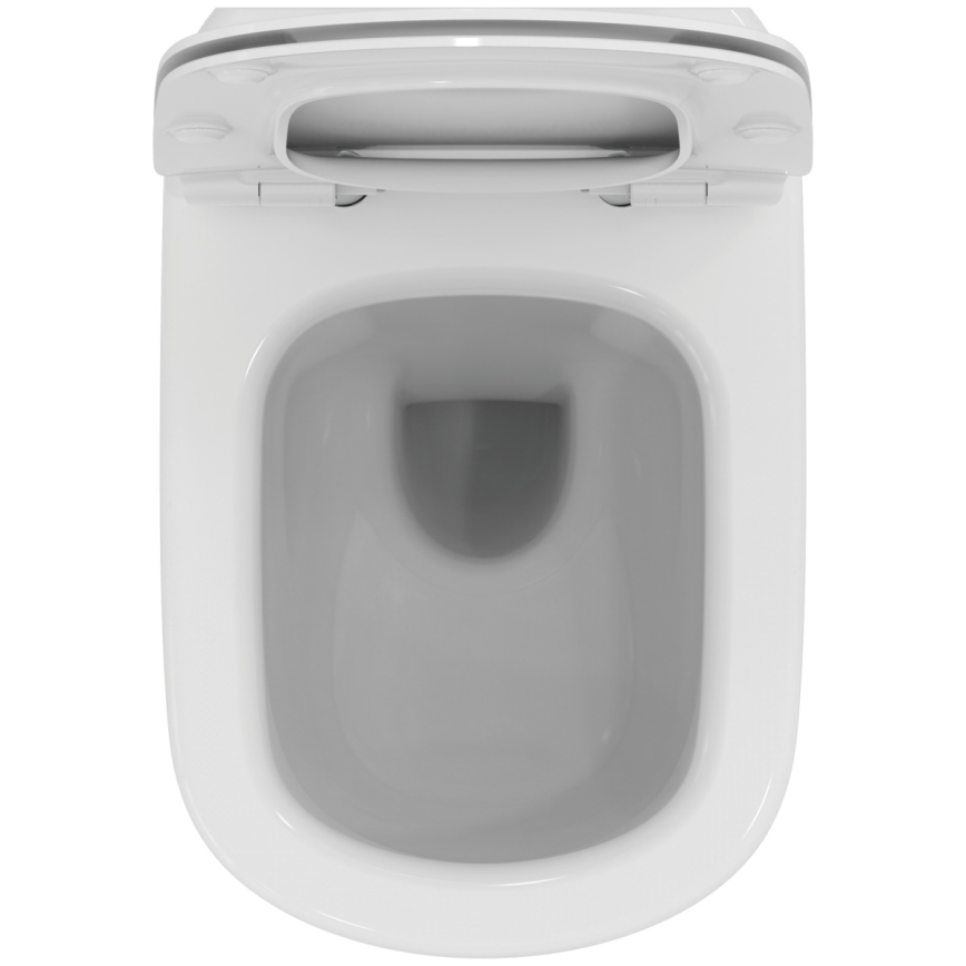 Ideal Standard T354601 - Wisząca miska WC z deską sedesową SoftClose TESI, ceramika/biała