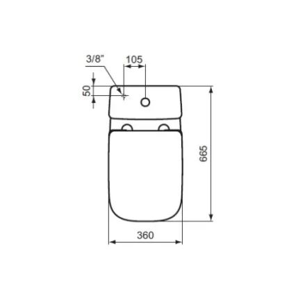 Ideal Standard T453001 - Deska sedesowa I.LIFE A, biała