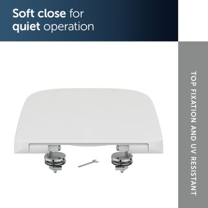 Ideal Standard T468301 - Deska sedesowa SoftClose I.LIFE B biała