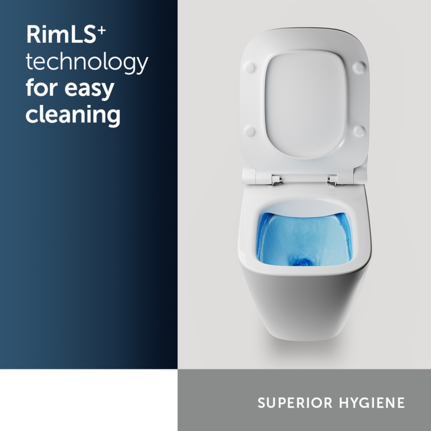 Ideal Standard T471701 - WC wiszące bezkołnierzowe I.LIFE A ceramika/biała