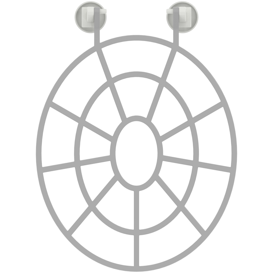 Ideal Standard VV612000 - Plastikowa kratka do zlewu 34x40,2 cm szara