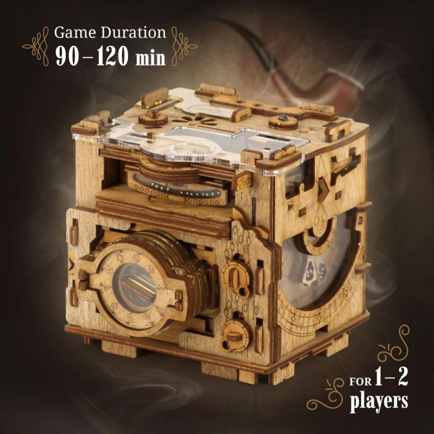 iDventure - Drewniane puzzle Escape room Sherlock's Camera