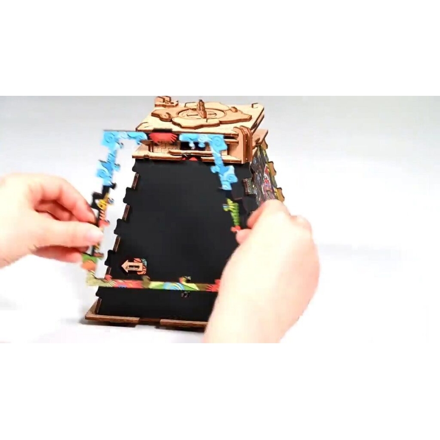 iDventure - Drewniane puzzle Piramida Słońce
