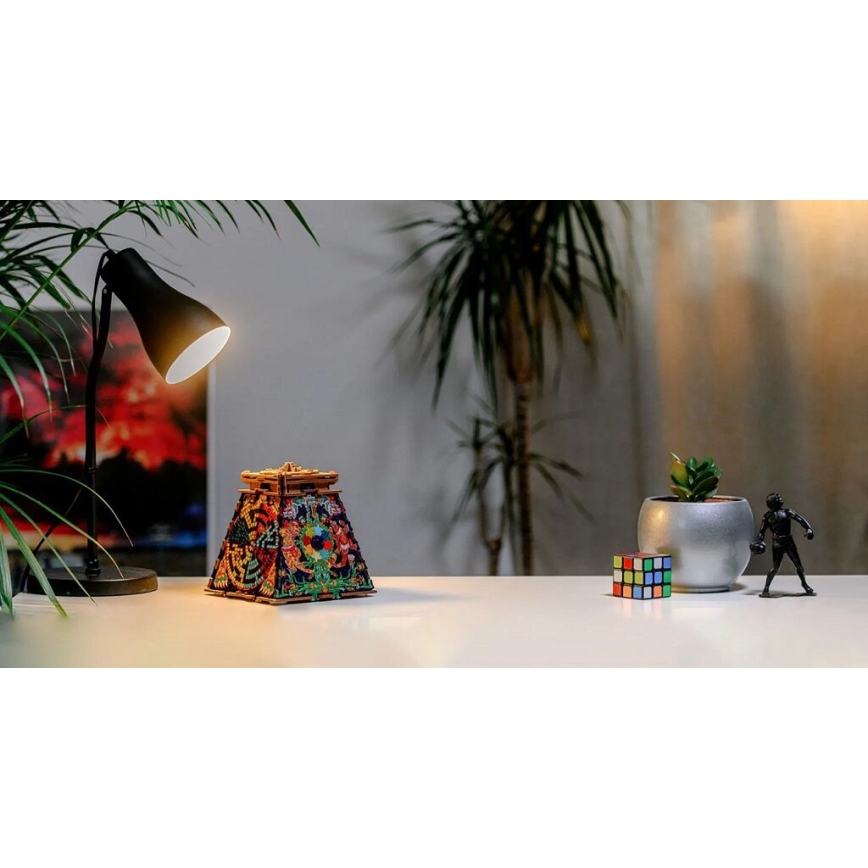 iDventure - Drewniane puzzle Piramida Słońce