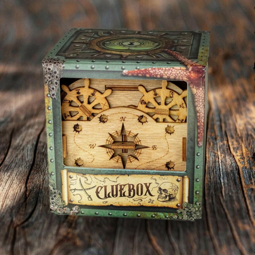 iDventure - Drewniane puzzle Pudełko Davy'ego Jonesa