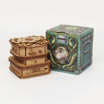 iDventure - Drewniane puzzle Pudełko Davy'ego Jonesa