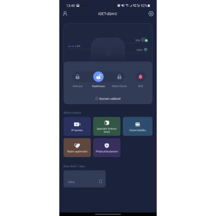 Inteligentny bezprzewodowy system alarmowy 4G LTE/Wi-Fi/Ethernet/GSM