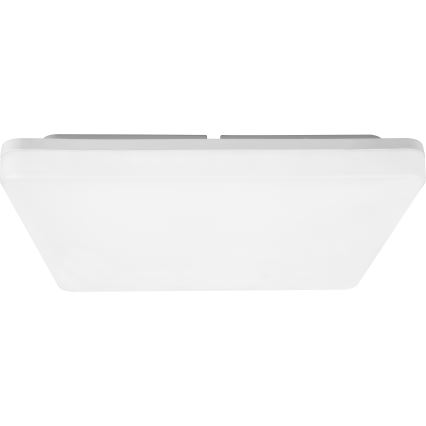Łazienkowa, ściemnialna lampa sufitowa LED RGBW 15W/230V 3000-6500K 22x22 cm IP54 biała Wi‑Fi