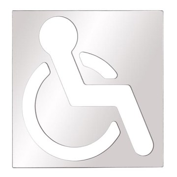 Ikona Invalidé 12x12 cm stal nierdzewna/srebrna