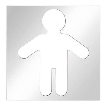 Ikona Mężczyźni 12x12 cm nierdzewna/srebrna