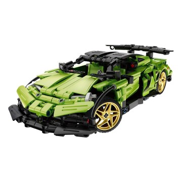 iM.Master - Model samochodu wyścigowego do samodzielnego montażu, 429 elementów, zasilanie 3x AAA, zdalne sterowanie