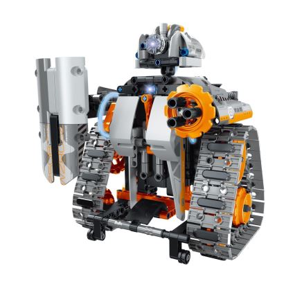 iM.Master - Zestaw konstrukcyjny czołgu 4w1, zasilanie 2xAA, 554 elementów + pilot zdalnego sterowania