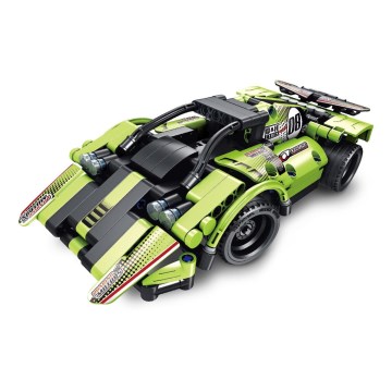 iM.Master - Zestaw konstrukcyjny: samochód 2 w 1, 3xAA + 3xAAA, 335 elementów, ze zdalnym sterowaniem