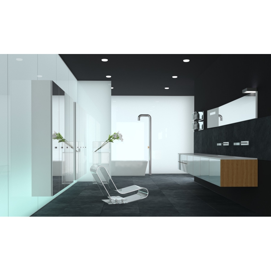 LED Oprawa wpuszczana łazienkowa LED/24W/230V 2700-6500K IP44 okrągły