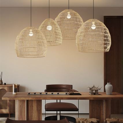 Lampa wisząca na lince BOHO DELICADO 1xE27/40W/230V śr. 60 cm