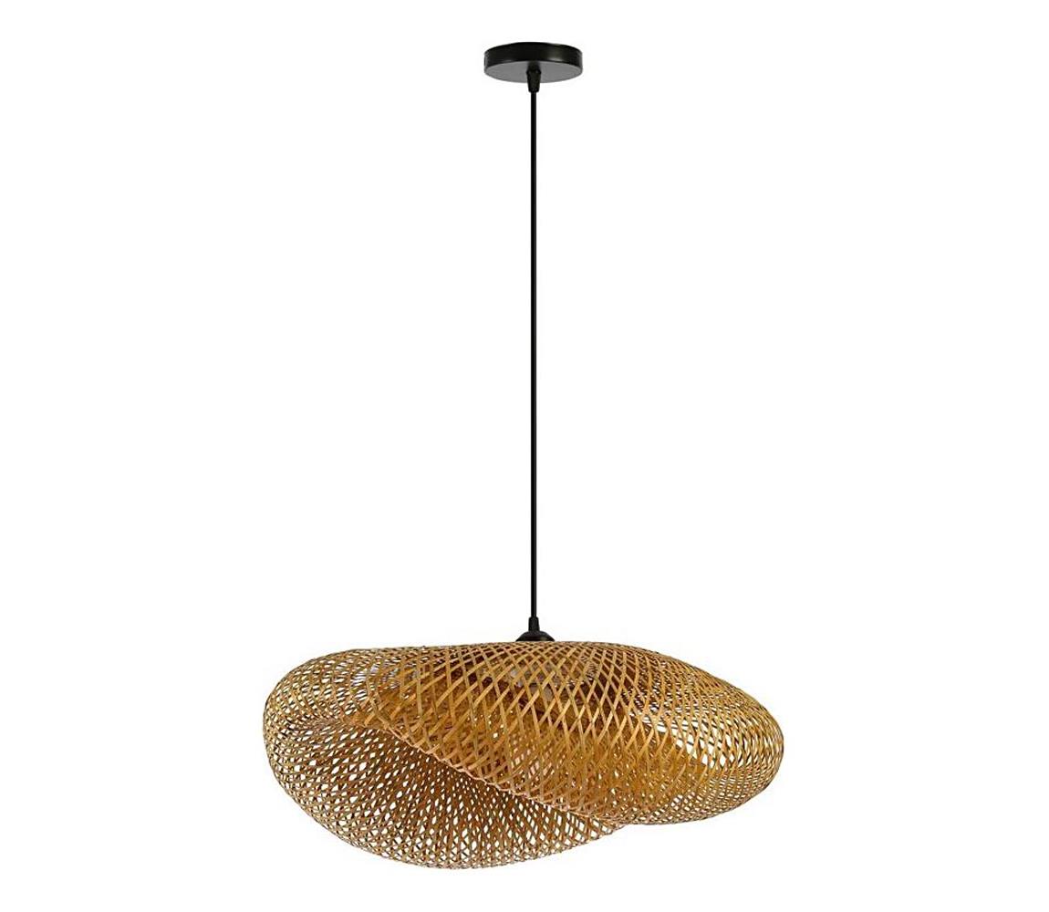 08269L - Żyrandol na lince HILO 1xE27/40W/230V śr. 60 cm bambus