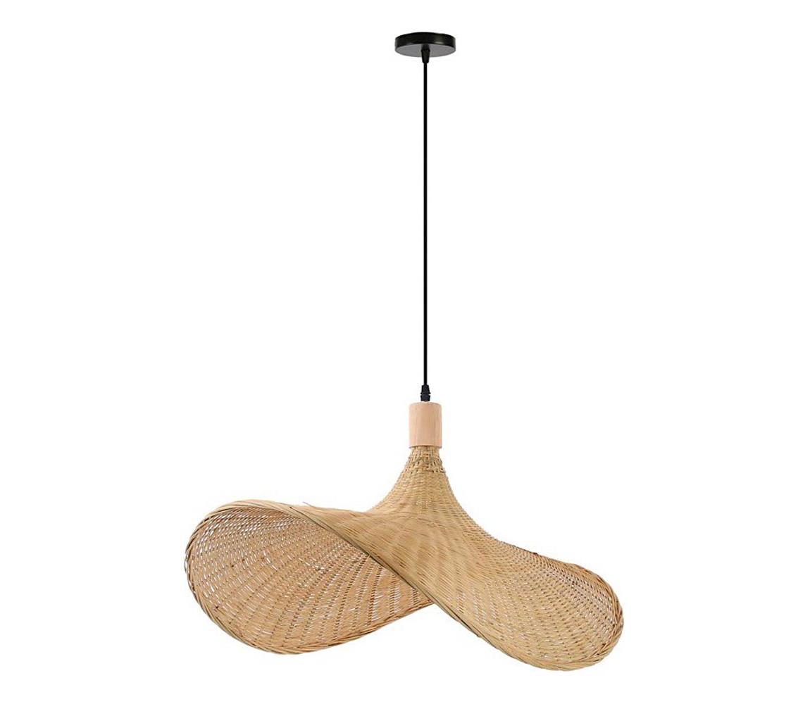 08289L - Żyrandol na lince SOMBRERO 1xE27/40W/230V śr. 70 cm rattan