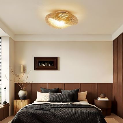 Lampa sufitowa BOHO HILO 1xE27/40W/230V śr. 60 cm