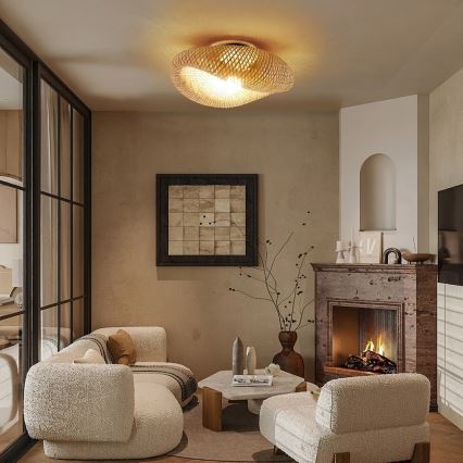 Lampa sufitowa BOHO HILO 1xE27/40W/230V śr. 60 cm