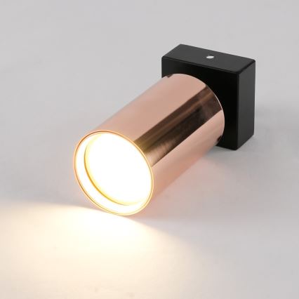 Oprawa punktowa PUNTO 1xGU10/9W/230V różowe złoto