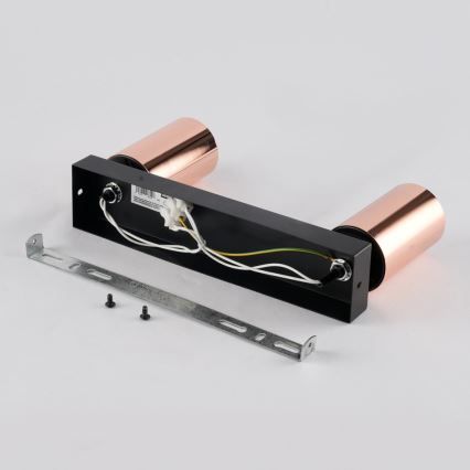 Oprawa punktowa PUNTO 2xGU10/9W/230V różowe złoto