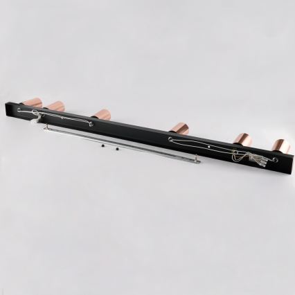 Oprawa punktowa PUNTO 6xGU10/9W/230V różowe złoto