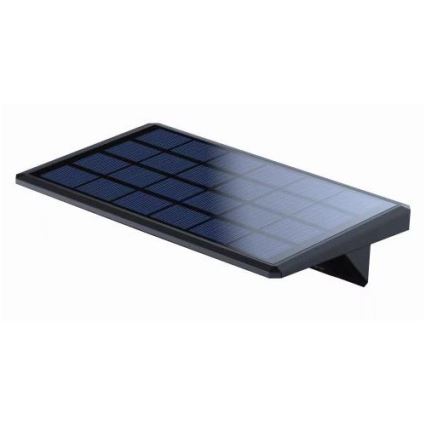 LED Kinkiet solarny z czujnikiem LED/2,6W/5,5V IP65 1800 mAh czarny