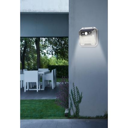 LED Kinkiet solarny z czujnikiem LED/3W/5,5V IP65 1200 mAh