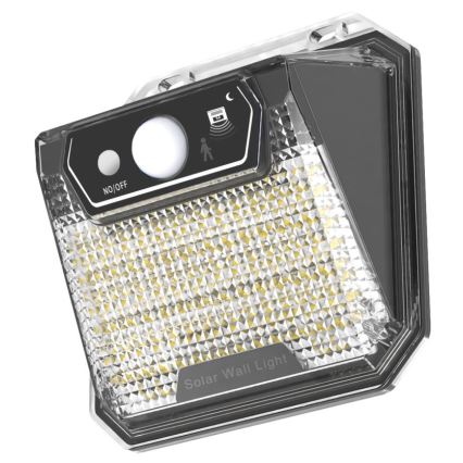 LED Kinkiet solarny z czujnikiem LED/3W/5,5V IP65 1200 mAh