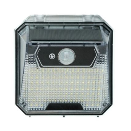 LED Kinkiet solarny z czujnikiem LED/3W/5,5V IP65 1200 mAh