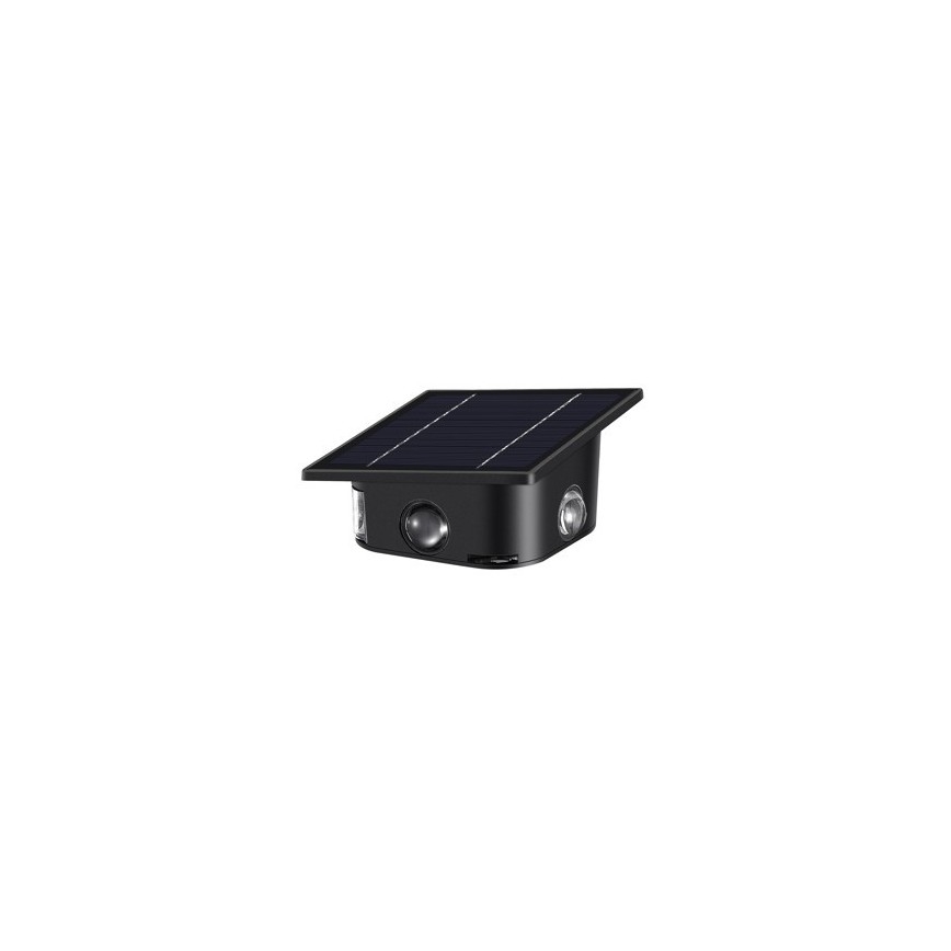 LED Solarna lampa ścienna z czujnikiem LED/2W/5V IP54 1300 mAh