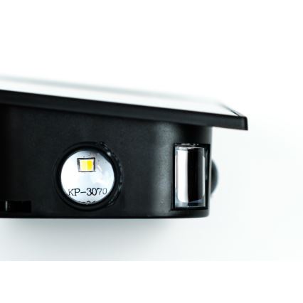 LED Solarna lampa ścienna z czujnikiem LED/2W/5V IP54 1300 mAh
