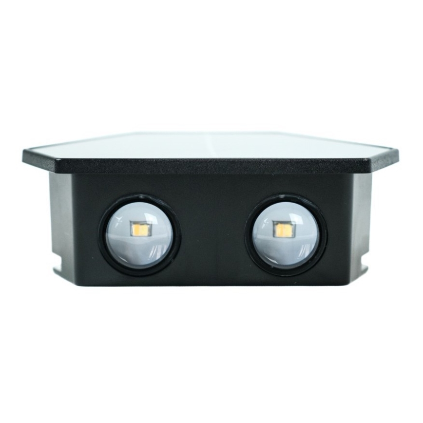LED Solarna lampa ścienna z czujnikiem LED/2W/5V IP54 1300 mAh