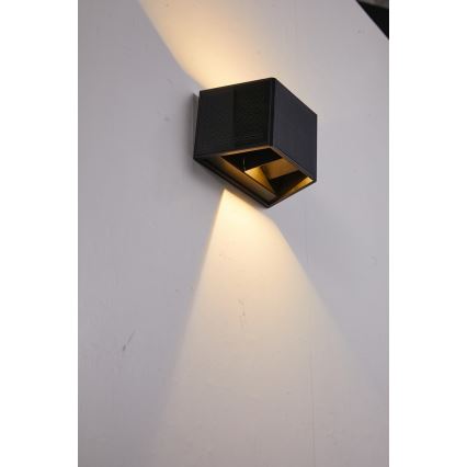 LED Solarna lampa ścienna z czujnikiem LED/2W/5V IP54 1300 mAh