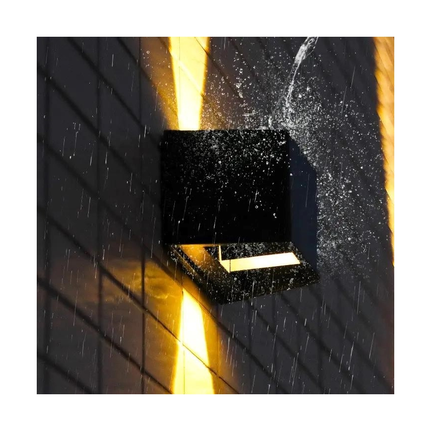 LED Solarna lampa ścienna z czujnikiem LED/2W/5V IP54 1300 mAh