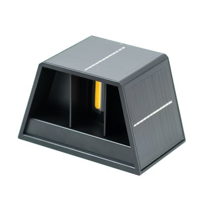 LED Solarna lampa ścienna z czujnikiem LED/2W/5V IP54 1300 mAh