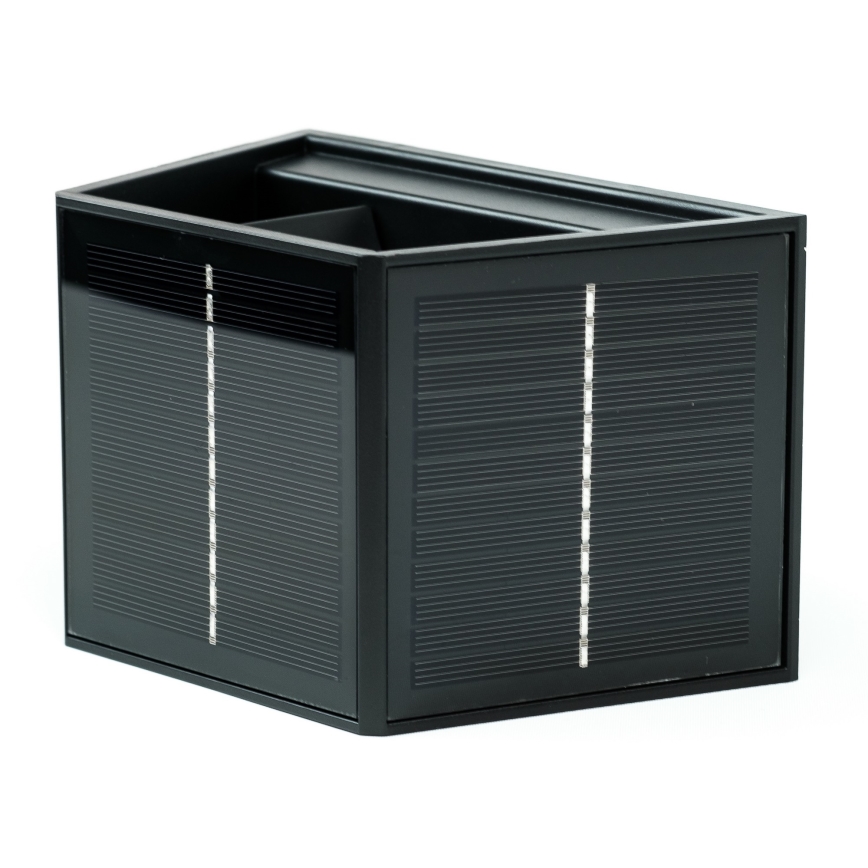 LED Solarna lampa ścienna z czujnikiem LED/2W/5V IP54 1300 mAh
