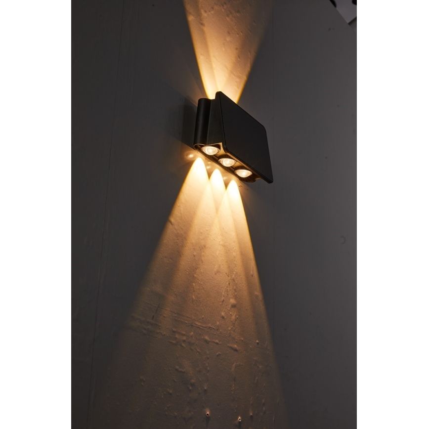 LED Kinkiet solarny z czujnikiem LED/2W/5V IP54 1300 mAh