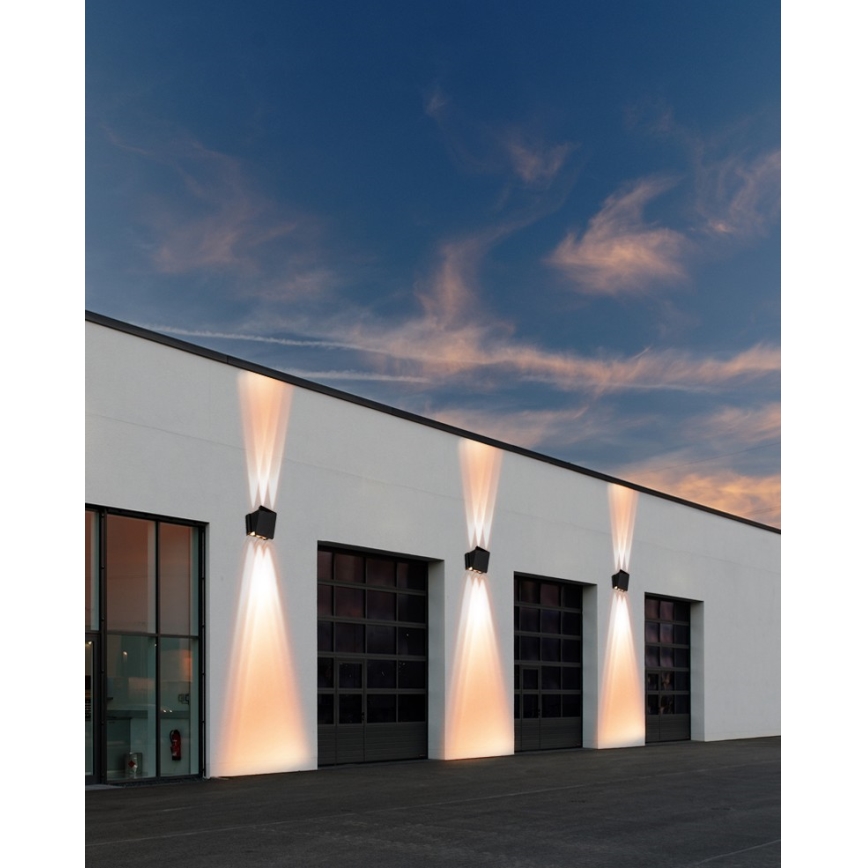 LED Kinkiet solarny z czujnikiem LED/2W/5V IP54 1300 mAh